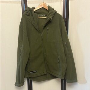 5.11 Baerskin Tactical Green Fleece Hoodie